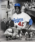 Jackie Robinson Poster Print by Wishum Gregory (20 x 24)