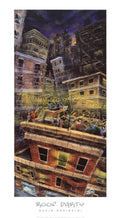 Roof Party Art Print by David Garibaldi 20 x 36in