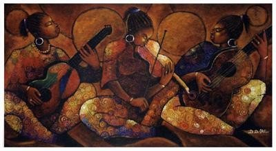 artworkforless.com Color of Music by D.D. IKE - 20 x 36 inches - Fine Art Print/Poster