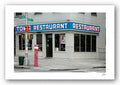 Tom's Restaurant by Igor Maloratsky - 13 x 19 inches - Fine Art Print / Poster