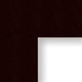 10x13 Mat for Picture Frame Black with Cream Core and 6x9 Opening Size (B221MAT)