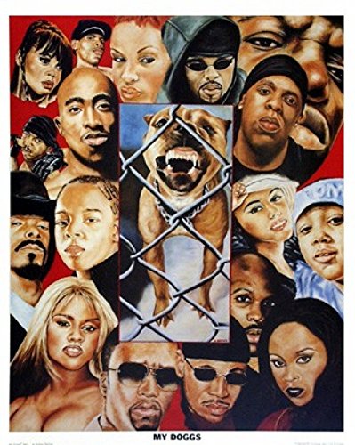 My Doggs by Andrew Nichols - 29 7/8 x 24 inches - Fine Art Print / Poster