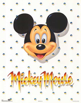 Mickey Mouse: Portrait - Poster by Walt Disney (22 x 28)