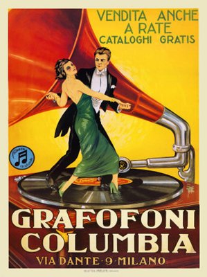 Grafofoni Columbia - Poster (24 x 36)