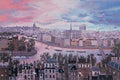 Rive Gauche (mini) by Michel Delacroix - 11 x 14 inches - Fine Art Print / Poster