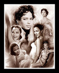 Wishum Gregory Dorothy Dandridge, 10x8 inches, Black Frame