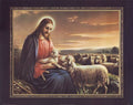 Jesus with Lamb - Thomas L. Cathey Collection | Art Print Poster