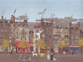 Bruce Teleky Cafe Parisienne by Michel Delacroix 12.375"x17.25" Art Print Poster
