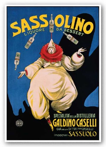 Bruce Teleky Sassolino by Leonetto Cappiello 26.75"x18.5" Art Print Poster
