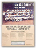 Brooklyn Dodgers, 1955 16.875"x11.75" Art Print Poster