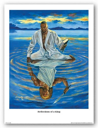 Reflection of a King by A.C. Smith 16"x20" Art Print Poster African-American