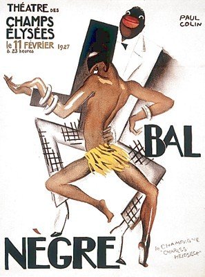 Bal Negre * by Paul Colin - 37 3/4 x 27 1/2 inches - Fine Art Print / Poster