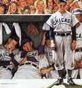 Dugout Poster Print by Norman Rockwell (12 x 15)