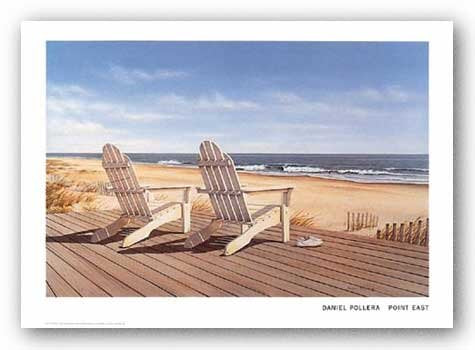 artworkforless.com Point East by Daniel Pollera - 23 X 32 inches - Fine Art Print/Poster