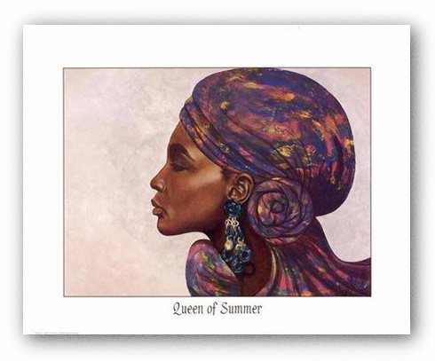 Queen of Summer - Poster by Marcella Hayes Muhammad (20 x 16)