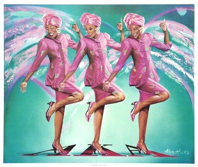 Sorority Sisters by Alan Hicks - 21 x 25 inches - Fine Art Print / Poster