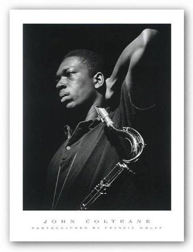 John Coltrane by Francis Wolff 23.5"x31.5" Art Print Poster by Bruce Teleky