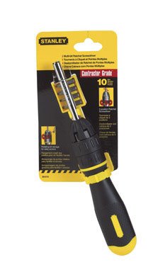 4 each: Multi-Bit Ratcheting Screwdriver (68-010)