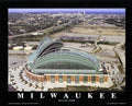 artworkforless.com Milwaukee, Wisconsin - Brewers at Miller Park by Mike Smith - 22 x 28 inches - Fine Art Print/Poster