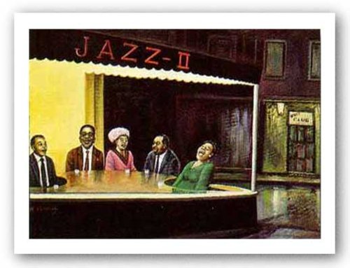 Jazz II by Hulis Mavruk 18"x24" Art Print Poster African-American