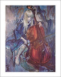 Barefoot Prodigy by Martha Moore - 28 x 22 inches - Fine Art Print / Poster
