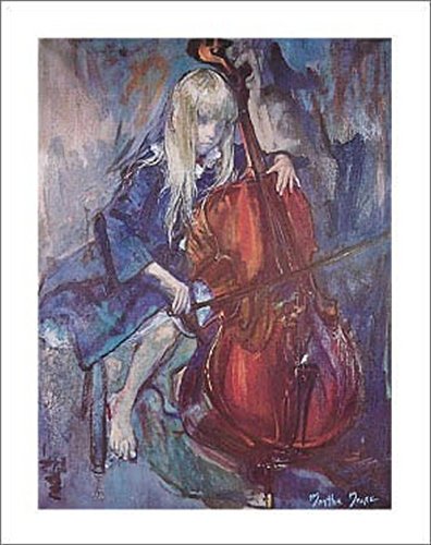 Barefoot Prodigy by Martha Moore - 28 x 22 inches - Fine Art Print / Poster