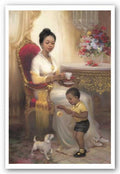 Priceless Black Images My Precious II - Boy by M.C. Wrey 21.75"x33.5" Art Print Poster African-American