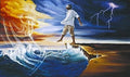 Step Out on Faith (Male) by WAK - Kevin A. Williams - 23 x 38 inches - Fine Art Print / Poster