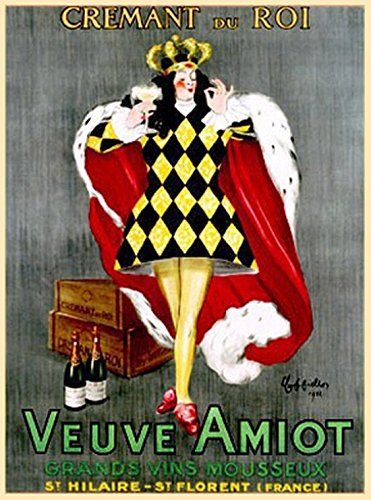 Veuve Amiot by Leonetto Cappiello - 36 x 27 inches - Fine Art Print / Poster