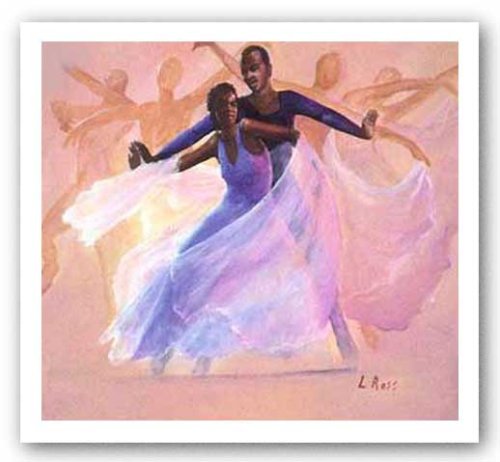 Morning Glory - Limited Edition by Lavarne Ross 26.5"x29" Art Print Poster African-American