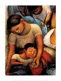 La Noche de los Pobres - Poster by Diego Rivera (23 1/2x31 1/2)