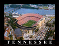 University Of Tennessee Art Print by Brad Geller 28 x 22in