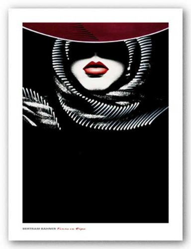 Bruce Teleky Femme en Vogue II by Bertram Bahner 27.25"x19.75" Art Print Poster
