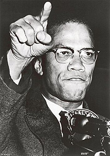 Malcolm X by Anonymous - 38 x 27 inches - Fine Art Print / Poster
