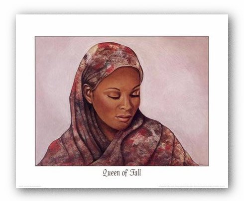Queen of Fall - Poster by Marcella Hayes Muhammad (20 x 16)