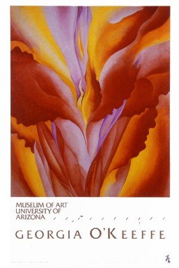 Red Canna - Poster by Georgia O'Keeffe (22.5 x 33.5)