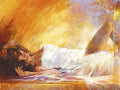 Odalisque II by Alain Dumas - 15 3/4 x 19 3/4 inches - Fine Art Print / Poster