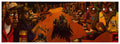 Poker Game Art Print by Justin Bua 36 x 13in