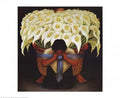 El Vendedor De Alcatraces Art Poster PRINT Diego Rivera 27x22