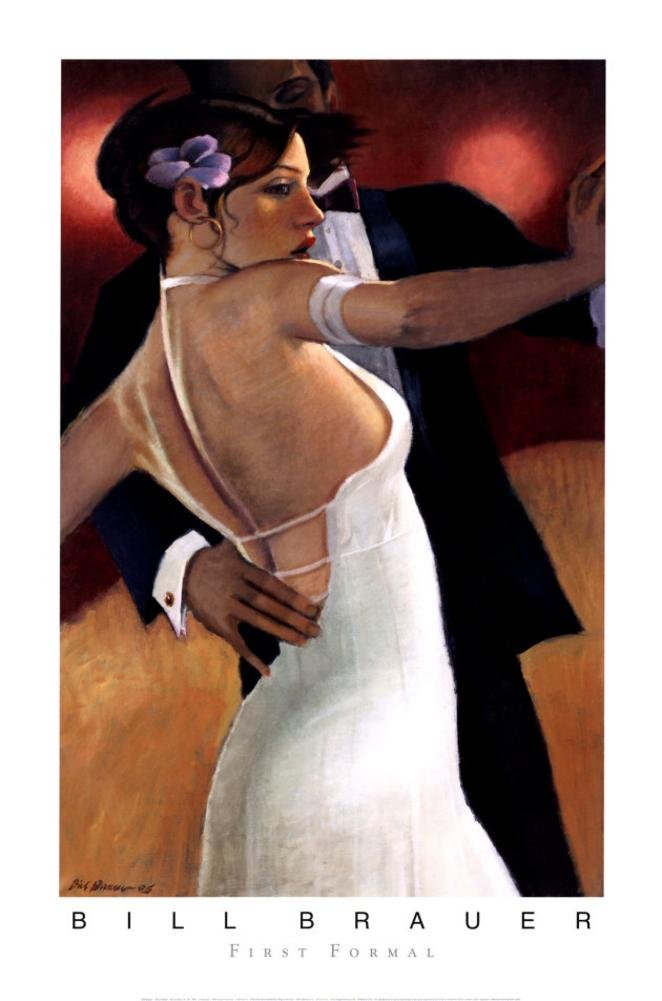 First Formal Art Print by Bill Brauer 24 x 36in