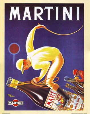 Martini Jockey, 1948 - Poster by Jean Droit (16 x 20)