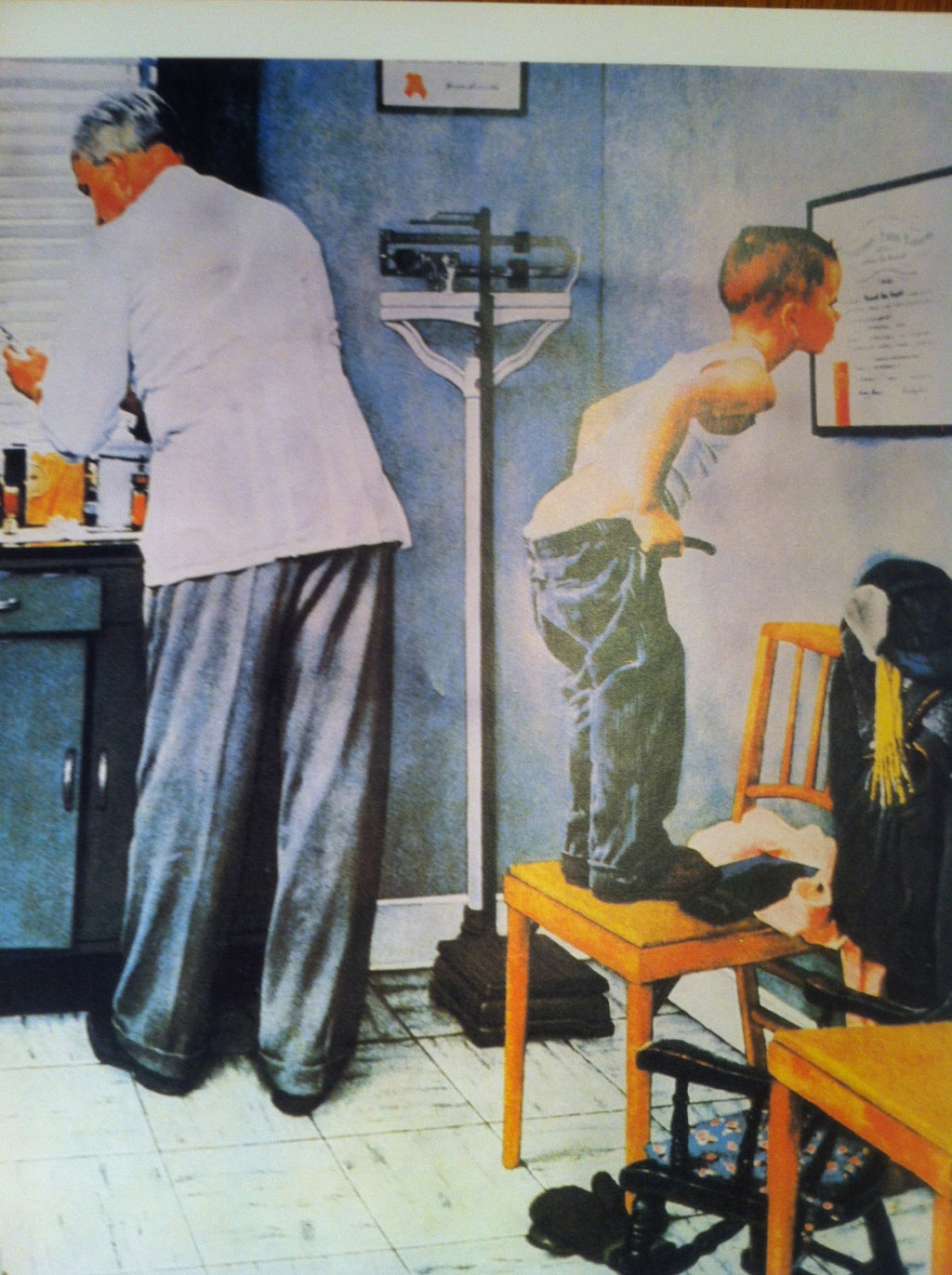 Before the Shot by Norman Rockwell 14"x11" Art Print Poster