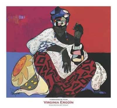 Vendedora De Tilen Poster Print