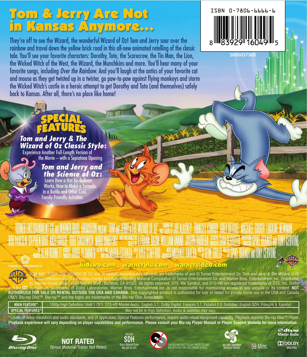 Tom and Jerry & The Wizard of Oz