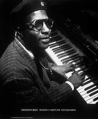 Thelonious Monk - Poster by William P. Gottlieb (20 x 24)