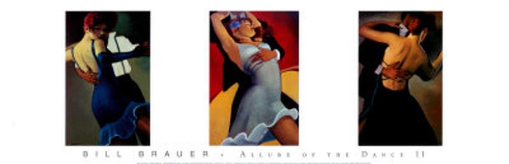 Allure of the Dance II Art Print by Bill Brauer 36 x 12in by Poster Revolution