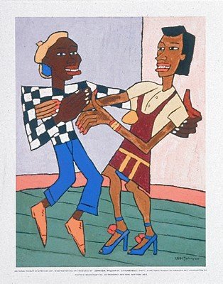 Jitterbugs - Poster by William H. Johnson (22 x 28.25)