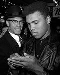 Muhammad Ali and Malcolm X, NYC, March 1, 1964 Poster Print by McMahan Photo Archive (8 x 10)