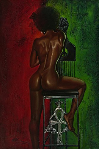 The Blackness (36x24 inches - Unframed Art Print) t