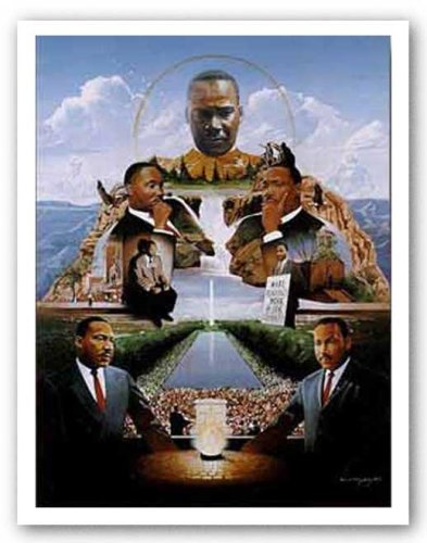 Special Purchase Martin Luther King by Edward Clay Wright 22"x28" Art Print Poster